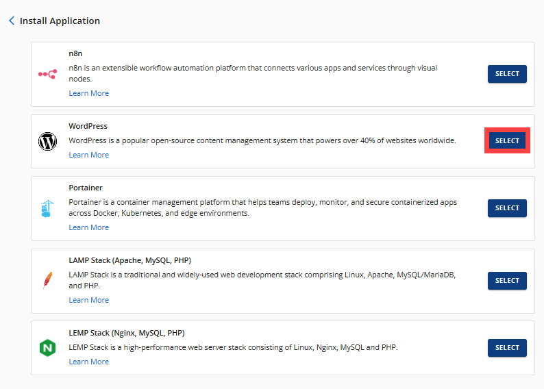 BH AM - Install - WordPress