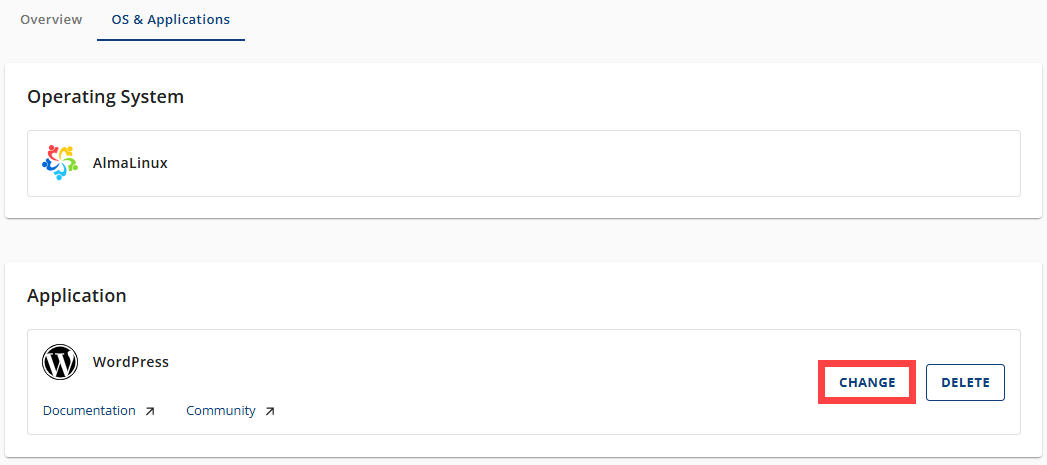 BH AM - OS & Applications - Change Button