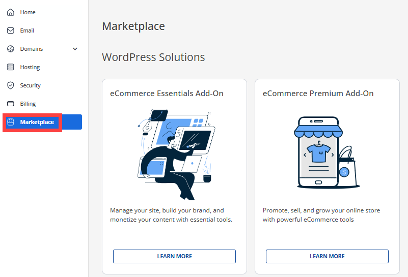 BH AM - Marketplace Tab