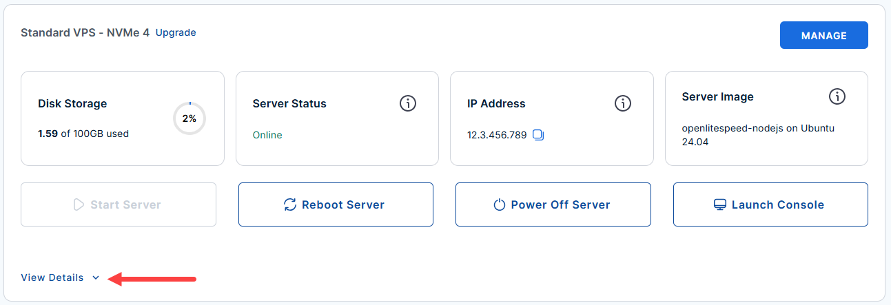 Self Managed VPS