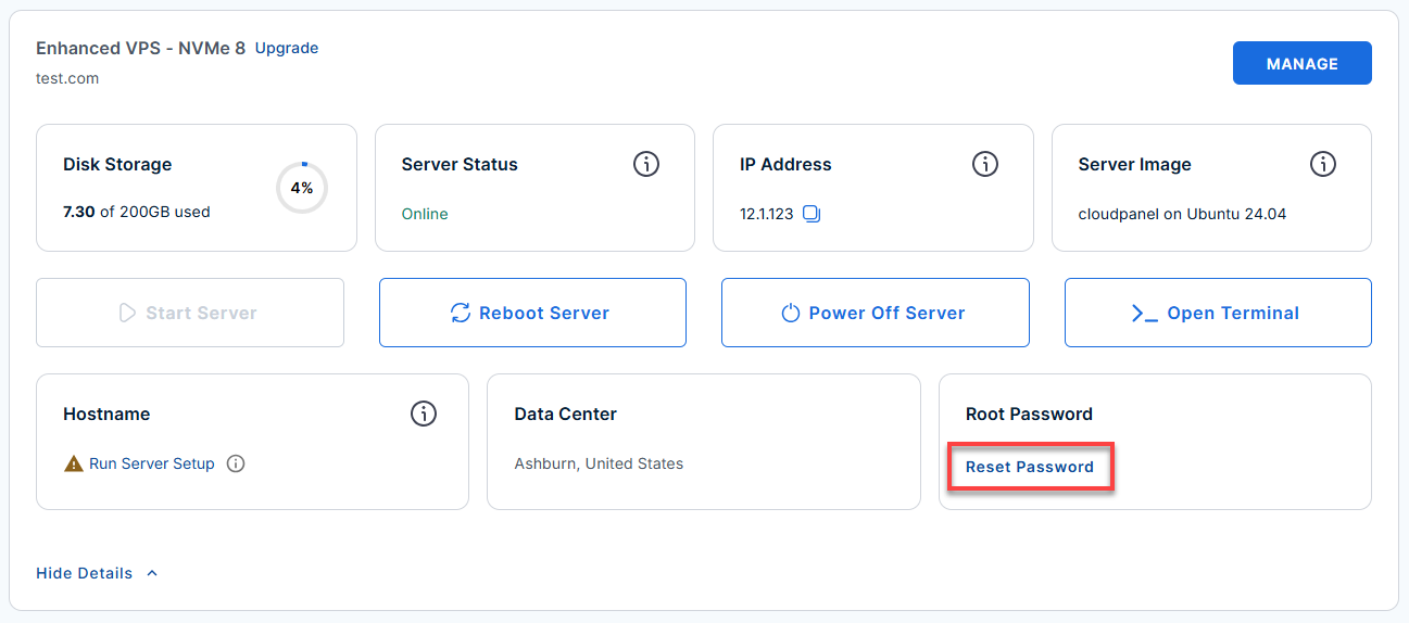 Self Managed VPS