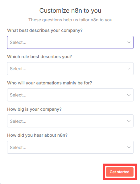 BH - n8n - Customize