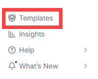 BH - n8n - Side Menu - Templates
