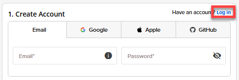 Self-Managed VPS - Cart - Log In link
