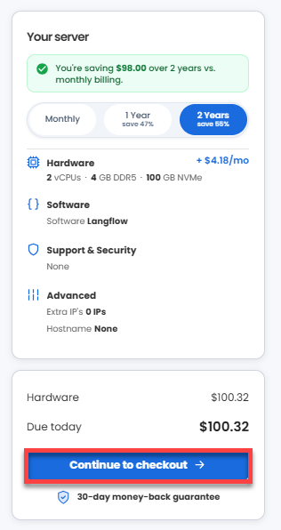 langflow-service-terms