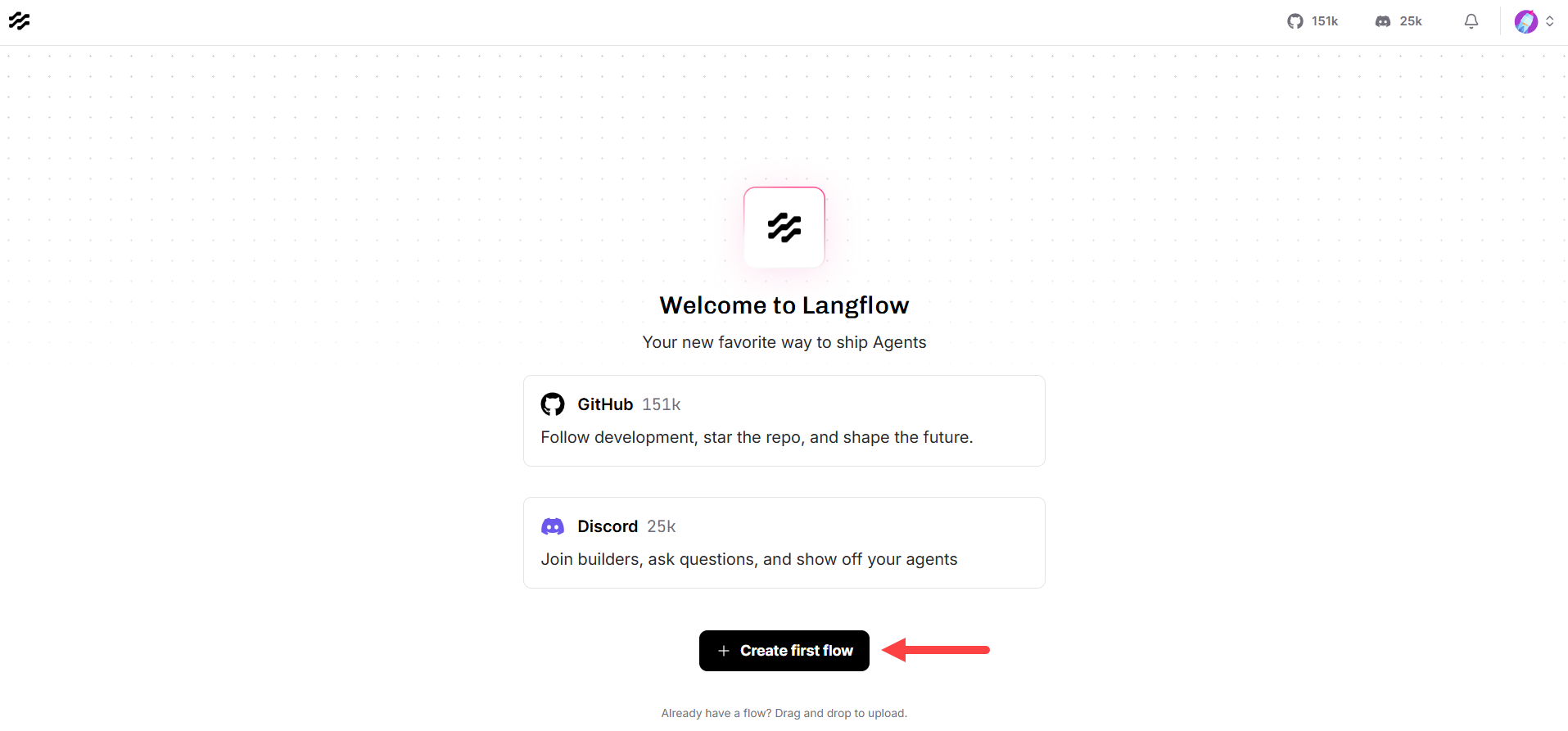 Self-Managed - Langflow - Create First Flow