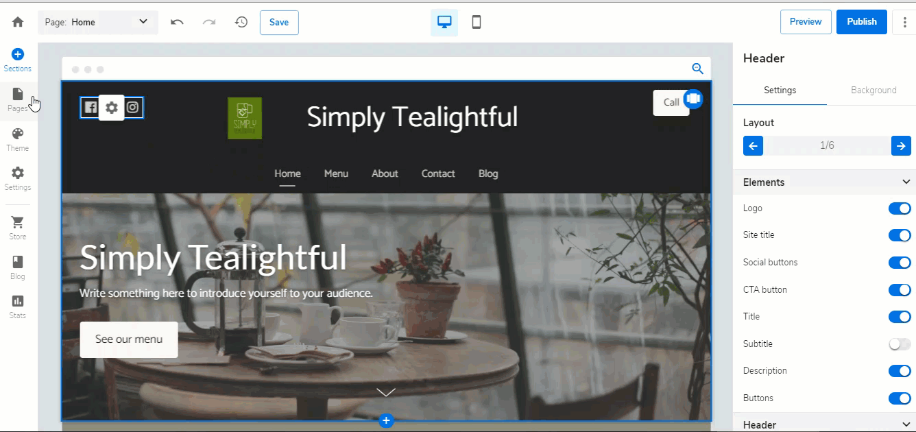 Adding Pages in Builder