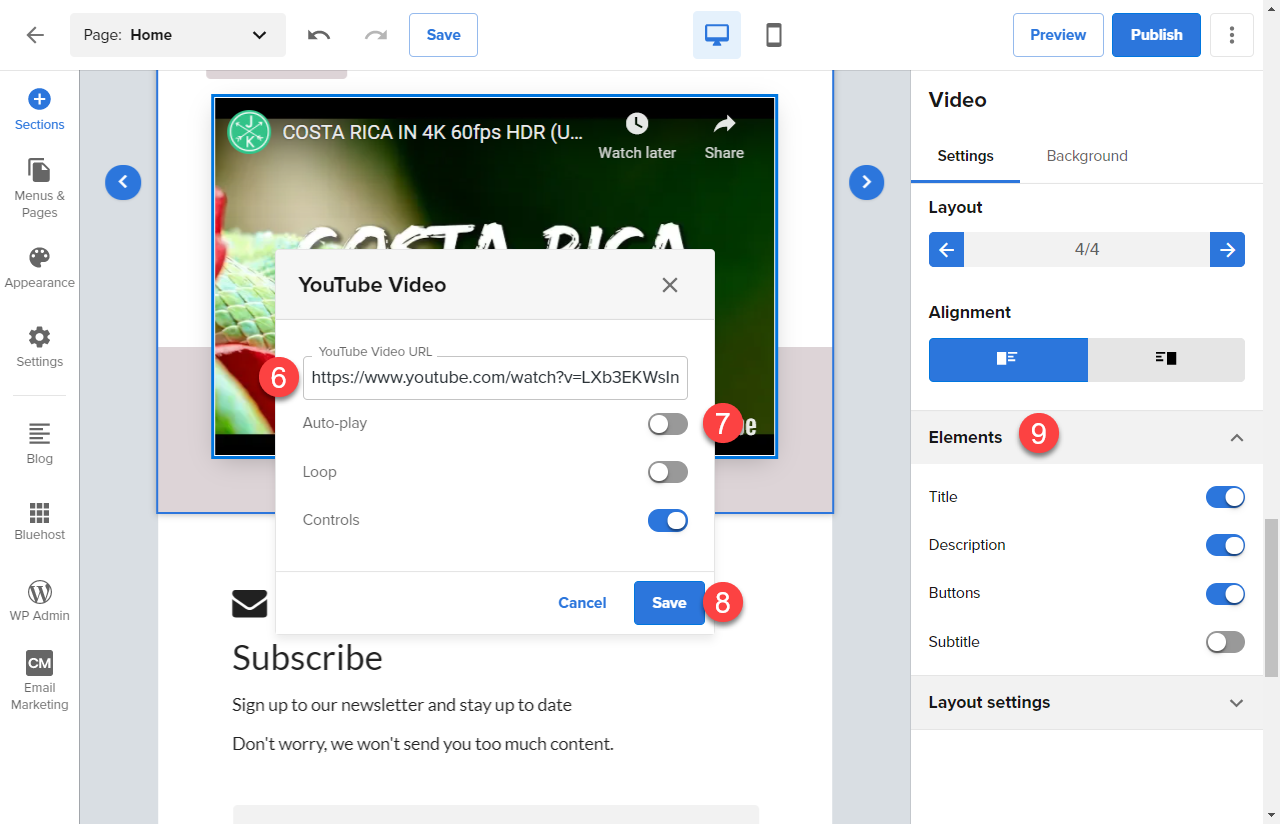 builder-video-youtube-settings