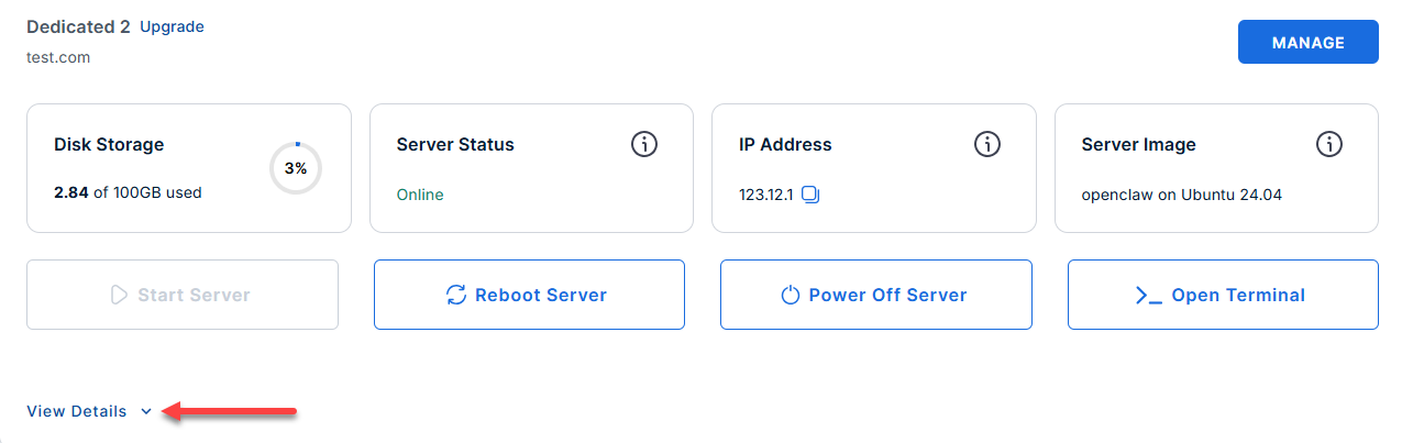 Self Managed VPS