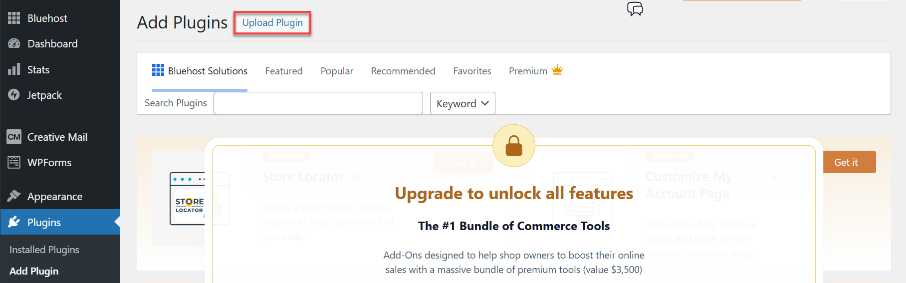 BH WordPress Upload Plugins