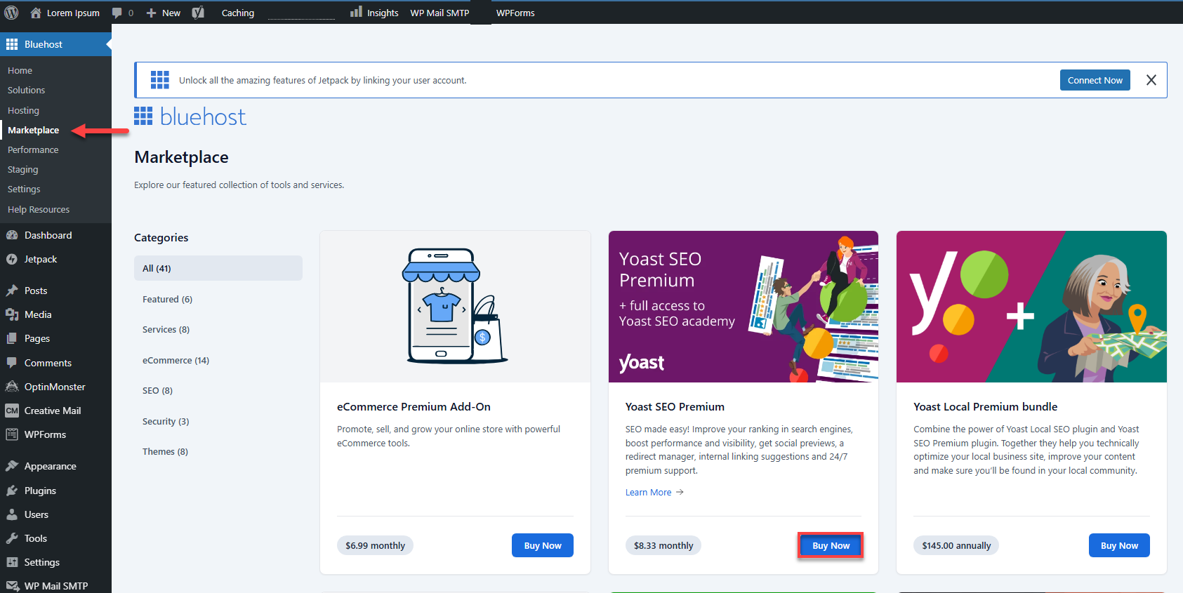 Marketplace-Yoast-SEO-Buy-Now-Button
