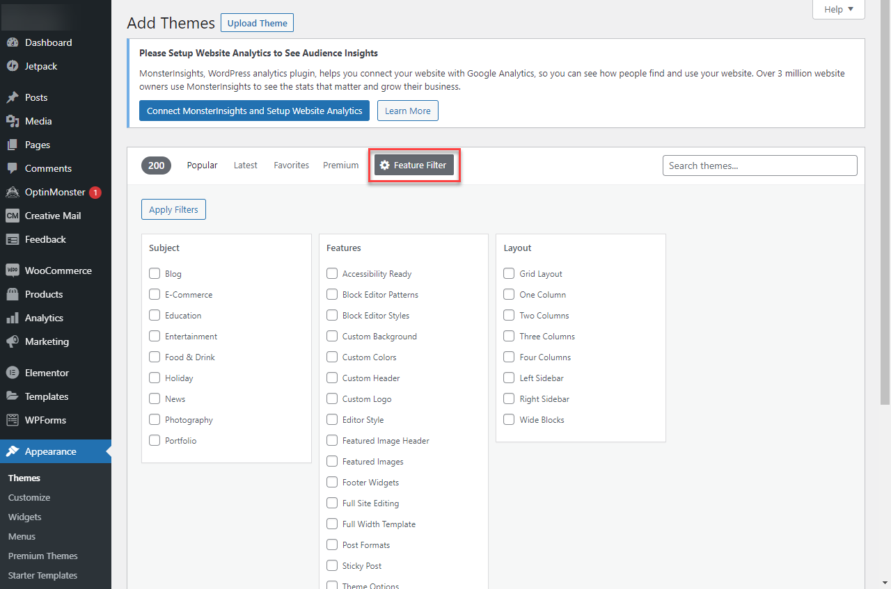 How to add template colors to custom block options in WordPress