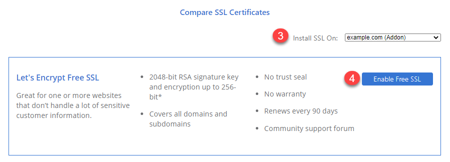How To Activate Free Ssl Certificate - Free WordPress Ssl Setup | Bluehost  Support