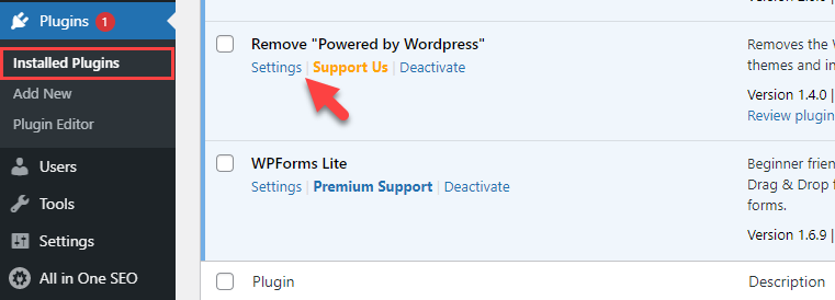 wp-removed-powered-by-wordpress-settings