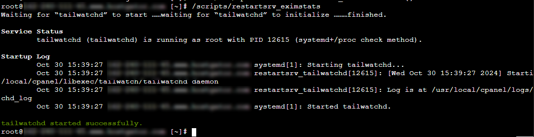 Create EximStats