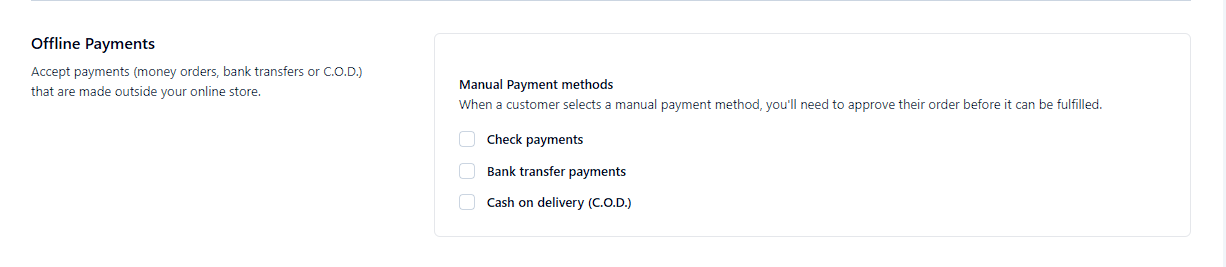 Offline Payments